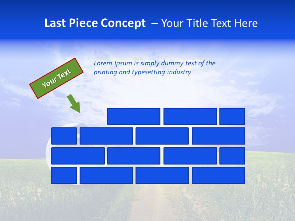 Writing Itting Human PowerPoint Template