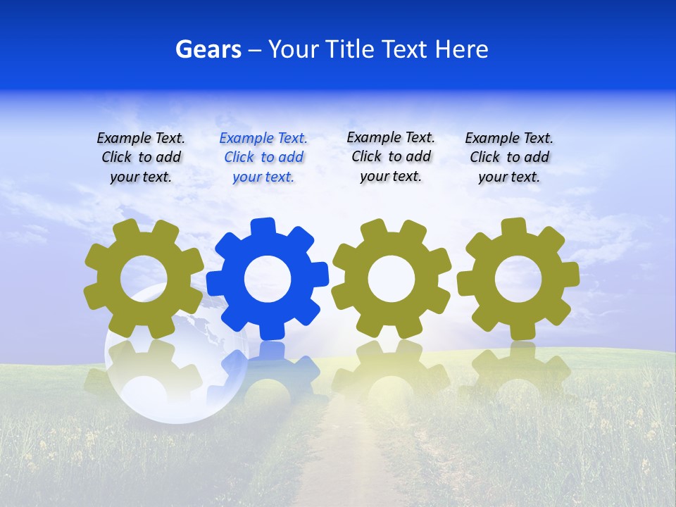 Writing Itting Human PowerPoint Template