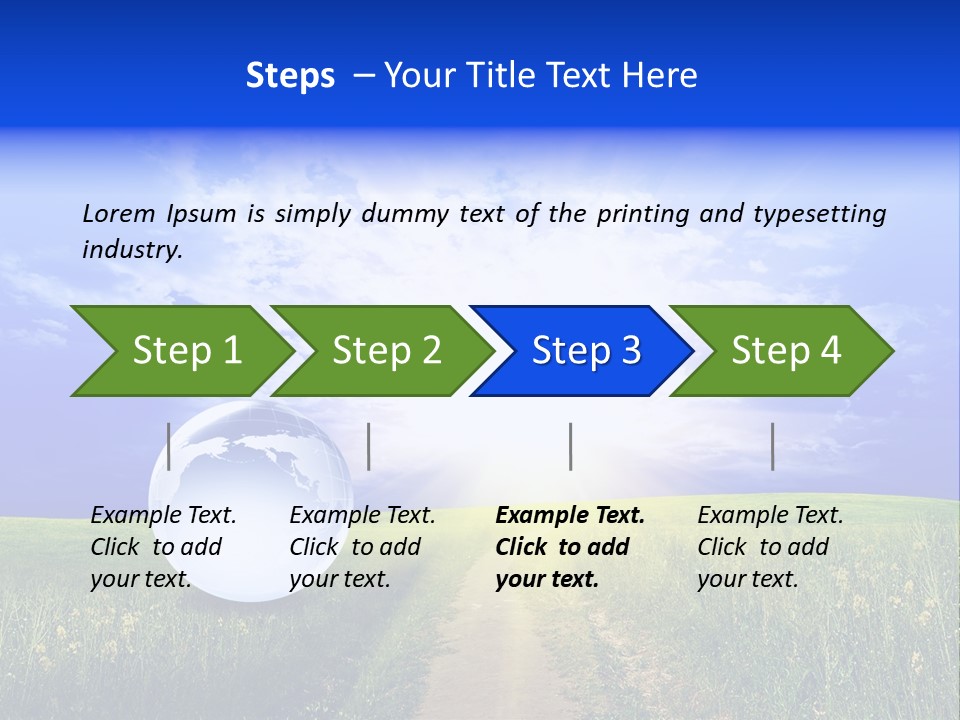Writing Itting Human PowerPoint Template