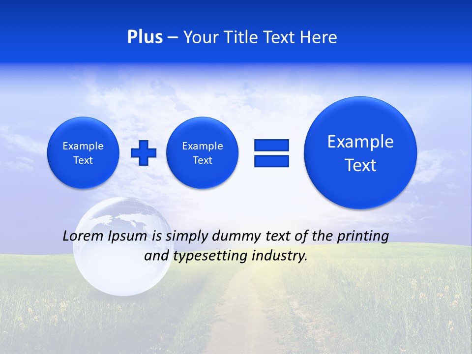 Writing Itting Human PowerPoint Template