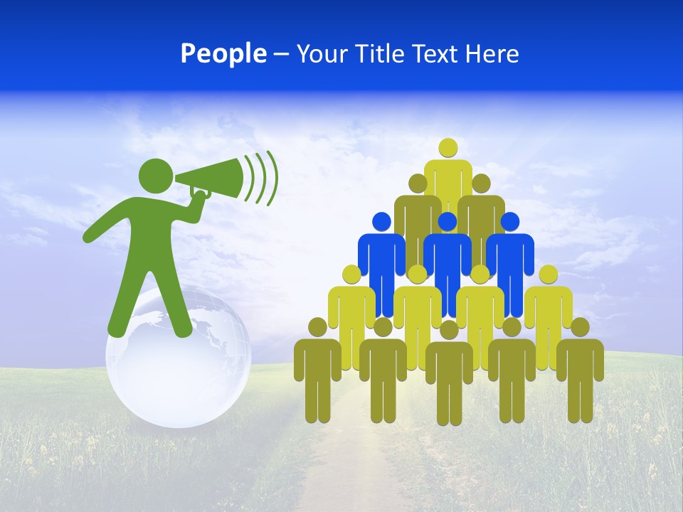 Writing Itting Human PowerPoint Template