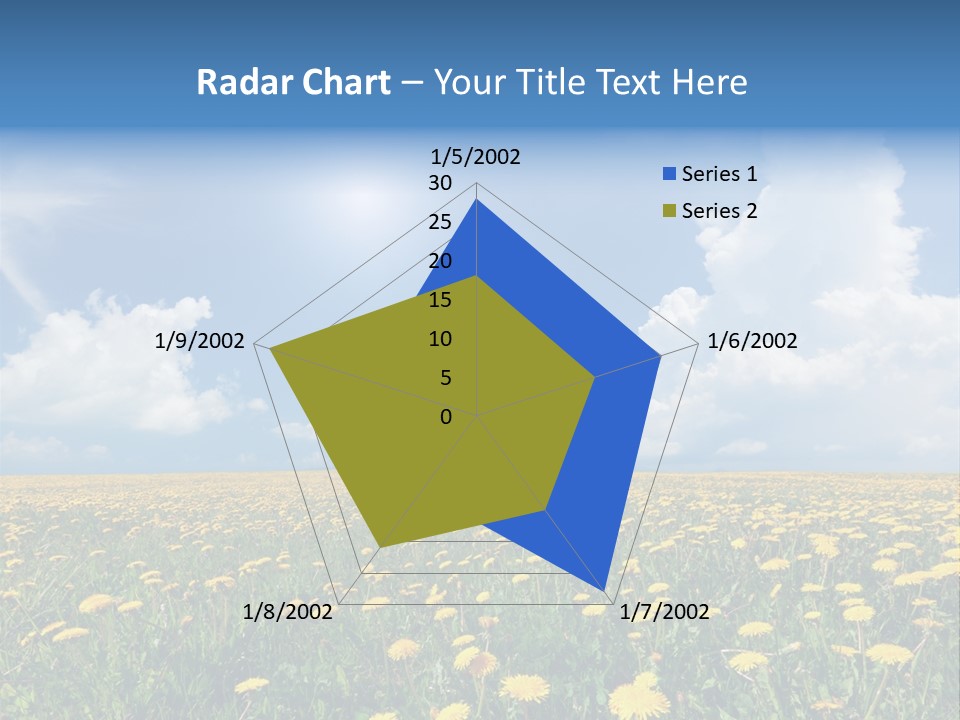Outside Summer White PowerPoint Template