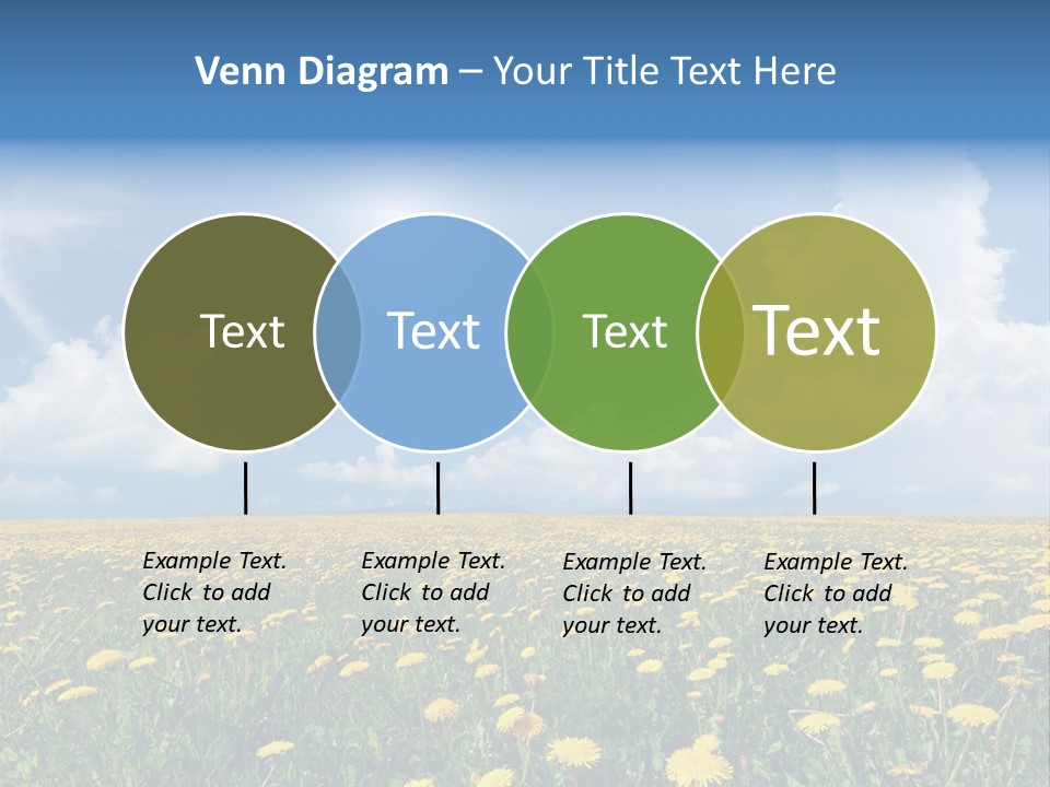 Outside Summer White PowerPoint Template