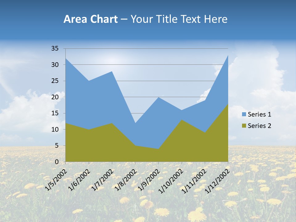 Outside Summer White PowerPoint Template
