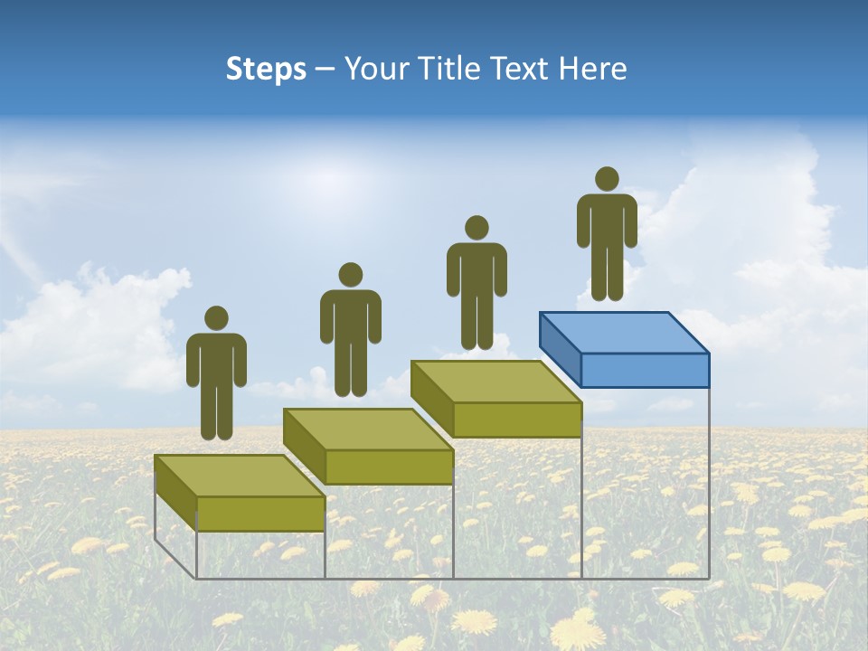 Outside Summer White PowerPoint Template