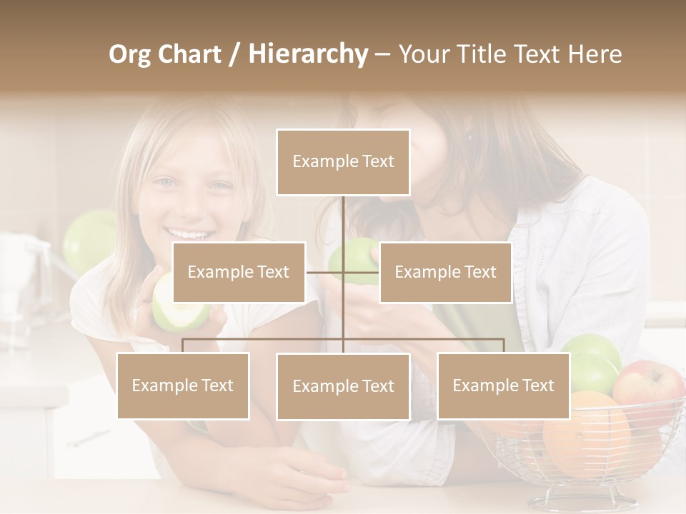 Feeding Beauty Mother PowerPoint Template