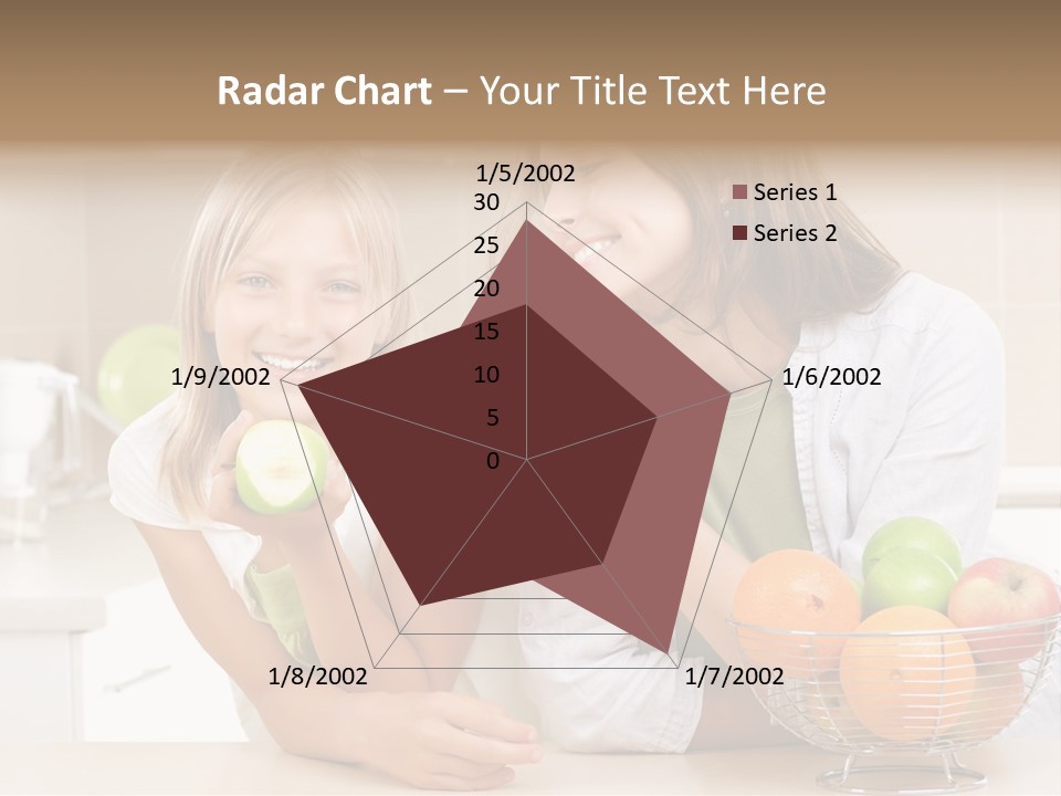 Feeding Beauty Mother PowerPoint Template