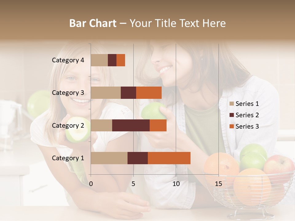 Feeding Beauty Mother PowerPoint Template