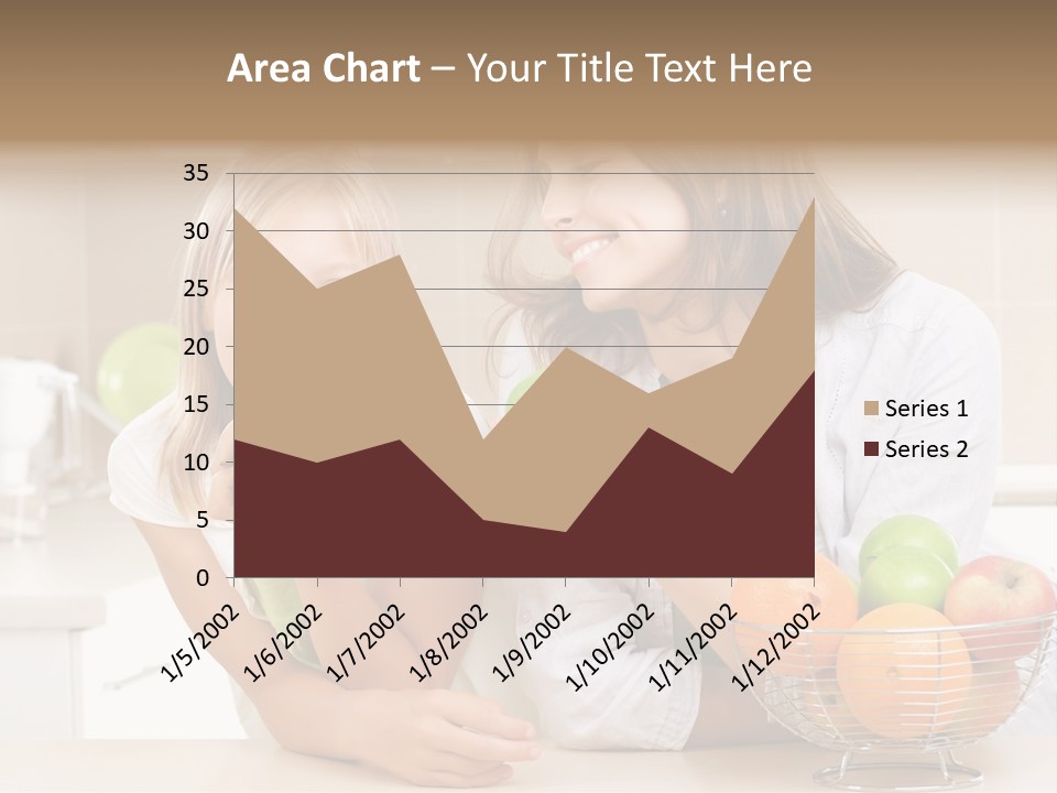 Feeding Beauty Mother PowerPoint Template