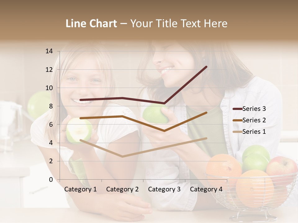 Feeding Beauty Mother PowerPoint Template