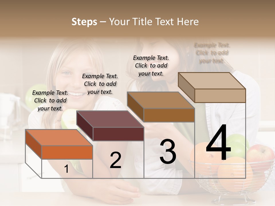 Feeding Beauty Mother PowerPoint Template