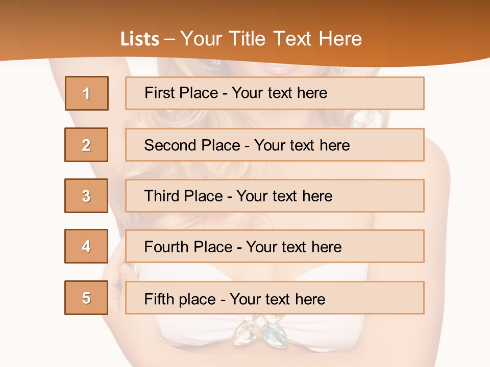 Beauty Lovely Elegance PowerPoint Template