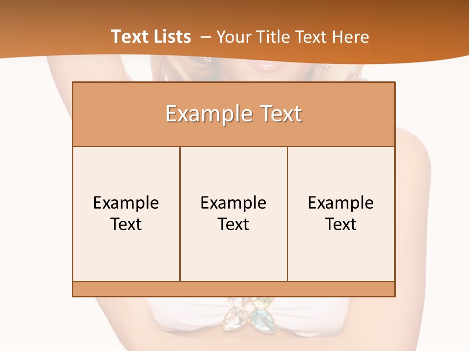 Beauty Lovely Elegance PowerPoint Template