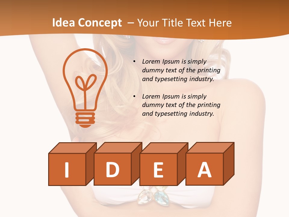 Beauty Lovely Elegance PowerPoint Template