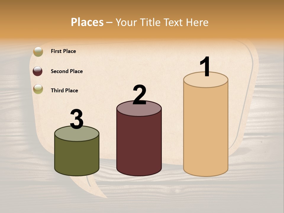 Curl Grungy Brown PowerPoint Template