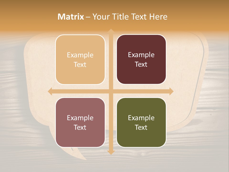 Curl Grungy Brown PowerPoint Template