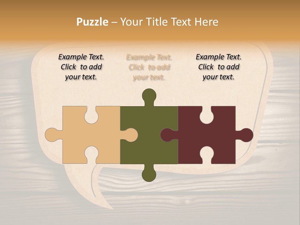 Curl Grungy Brown PowerPoint Template