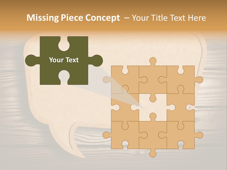 Curl Grungy Brown PowerPoint Template