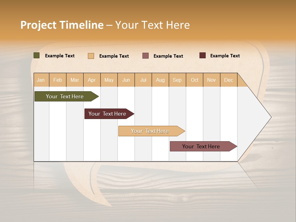 Curl Grungy Brown PowerPoint Template