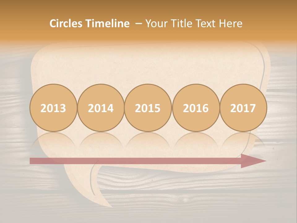 Curl Grungy Brown PowerPoint Template