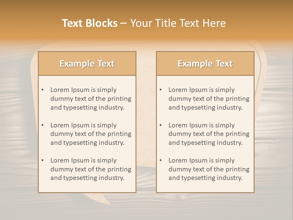 Curl Grungy Brown PowerPoint Template