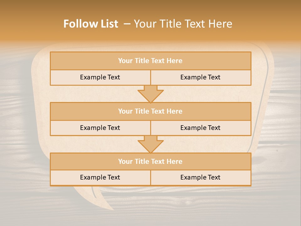 Curl Grungy Brown PowerPoint Template