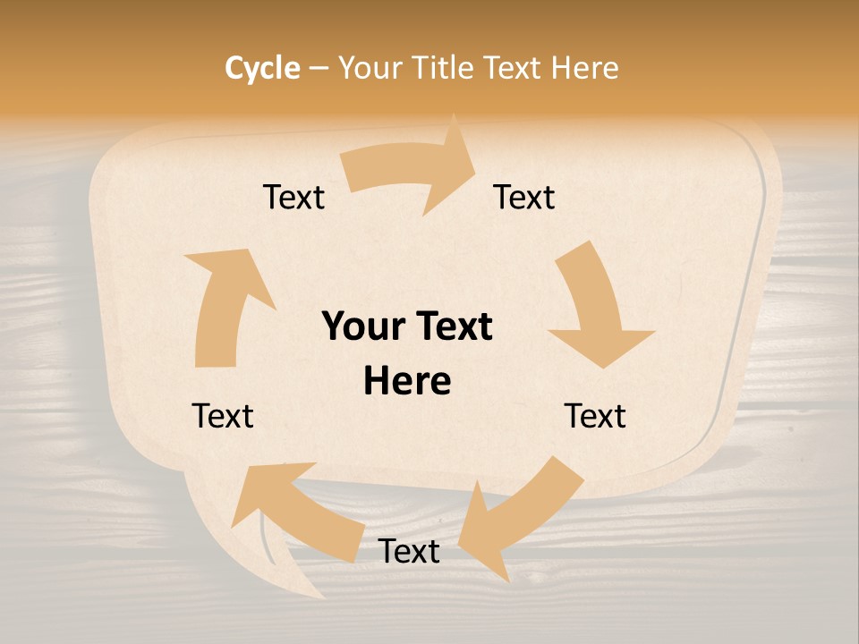 Curl Grungy Brown PowerPoint Template