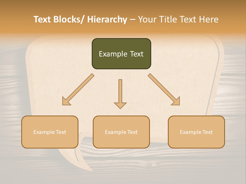 Curl Grungy Brown PowerPoint Template