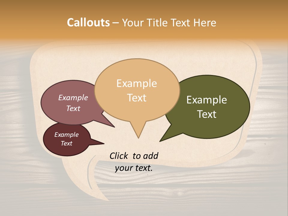 Curl Grungy Brown PowerPoint Template