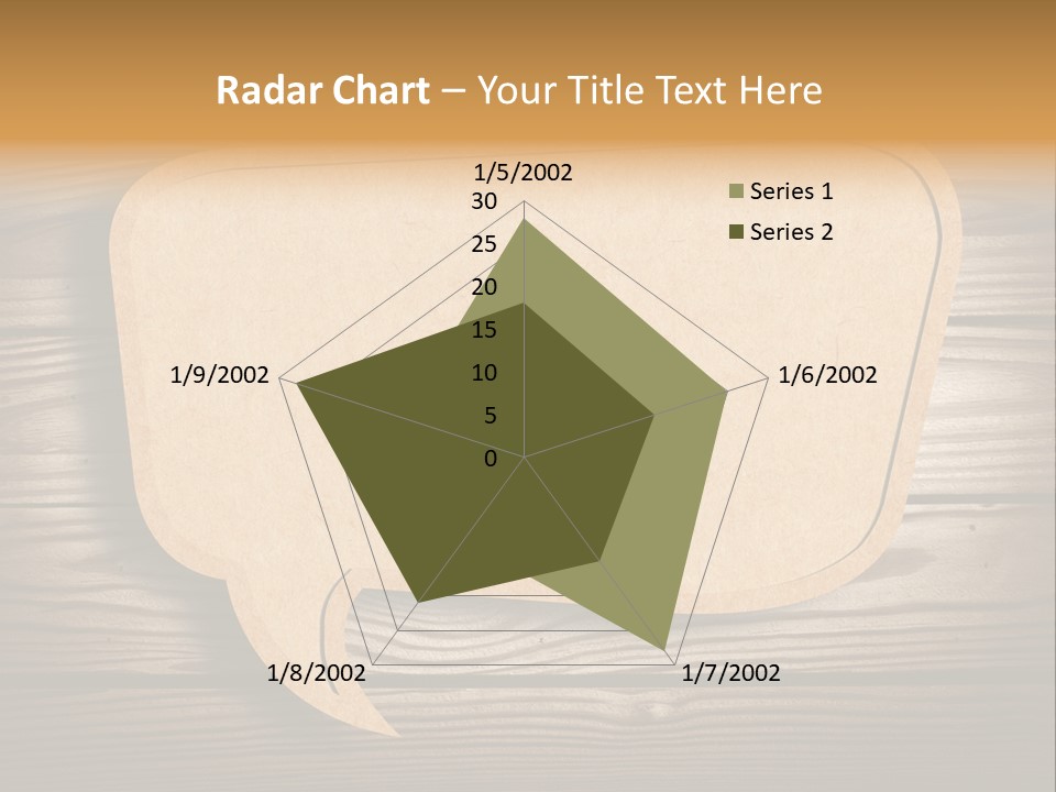 Curl Grungy Brown PowerPoint Template