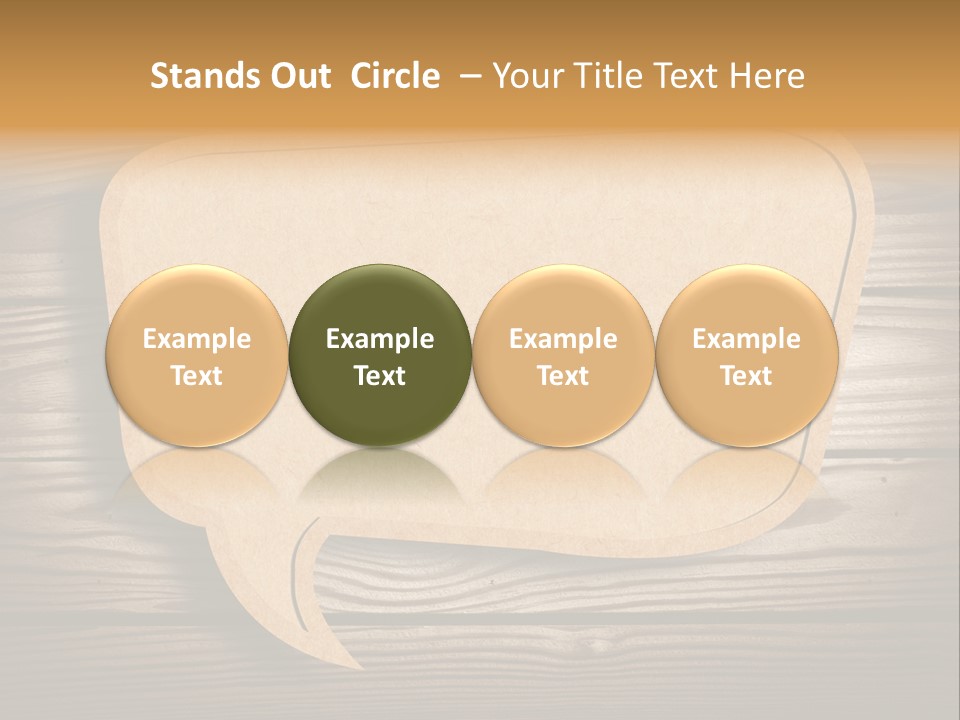 Curl Grungy Brown PowerPoint Template