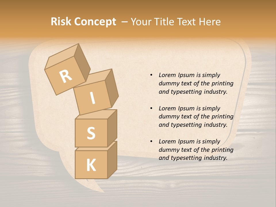 Curl Grungy Brown PowerPoint Template