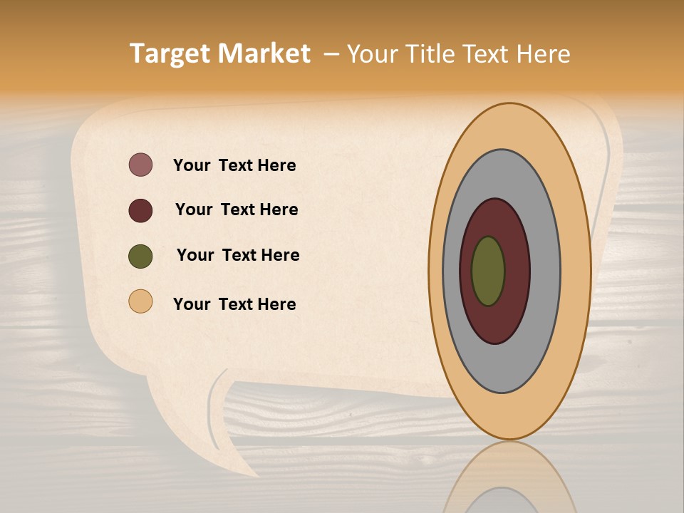 Curl Grungy Brown PowerPoint Template