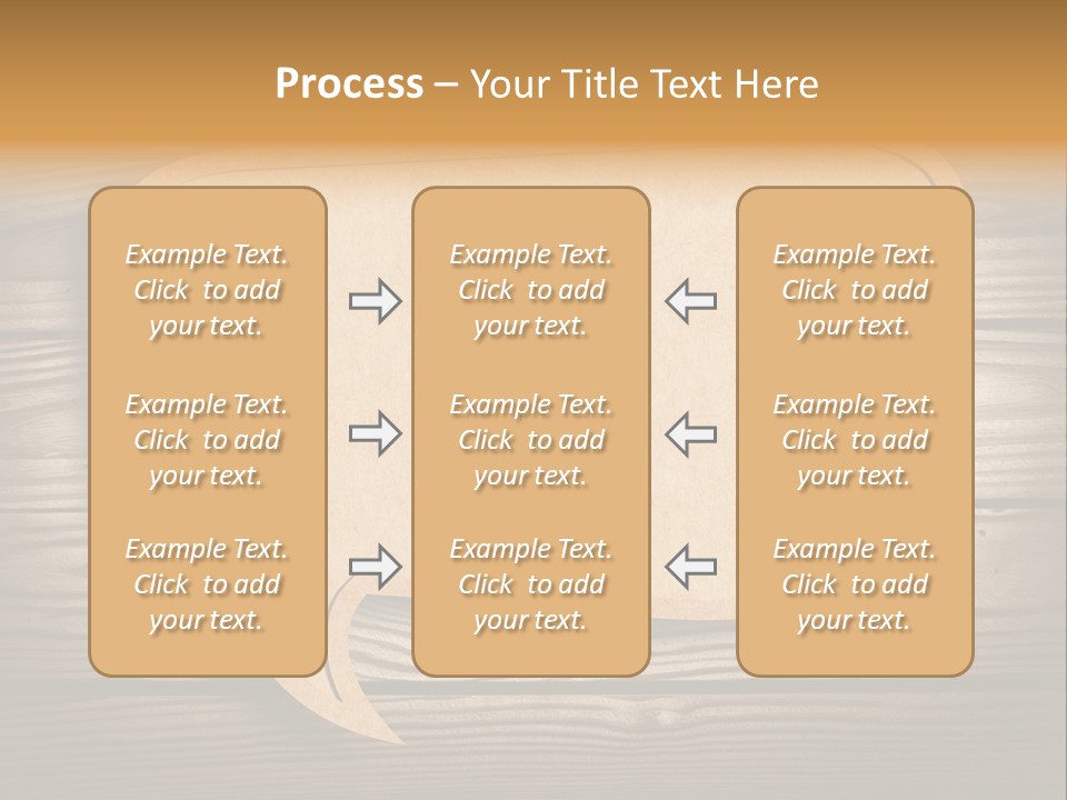 Curl Grungy Brown PowerPoint Template