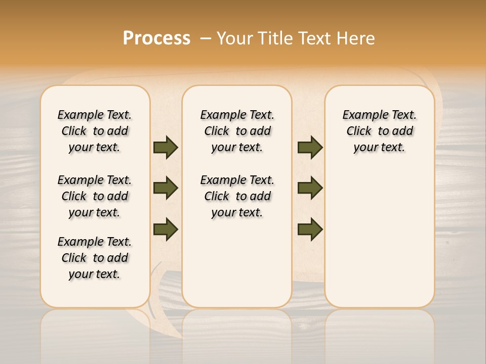 Curl Grungy Brown PowerPoint Template