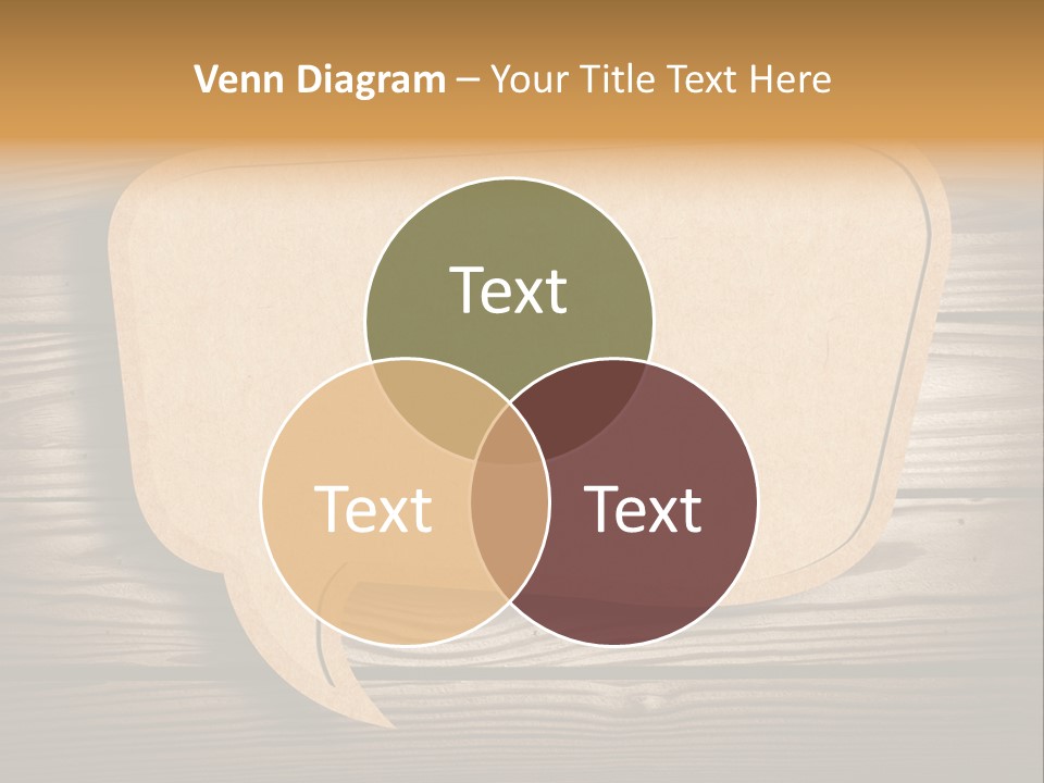 Curl Grungy Brown PowerPoint Template