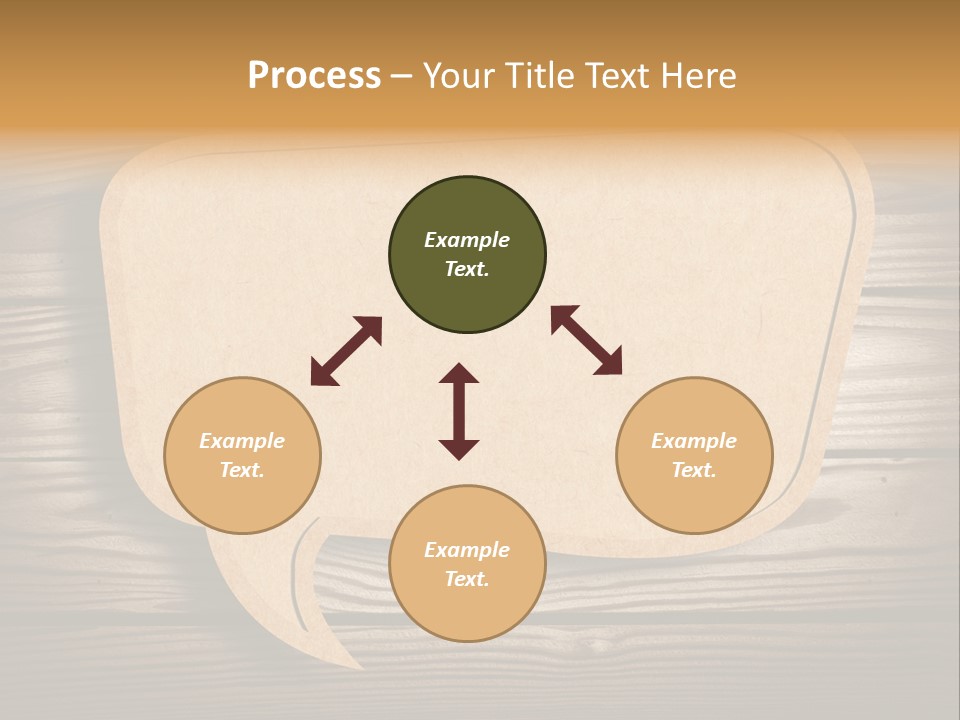 Curl Grungy Brown PowerPoint Template