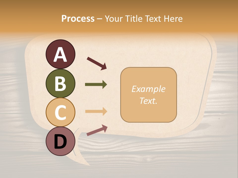 Curl Grungy Brown PowerPoint Template