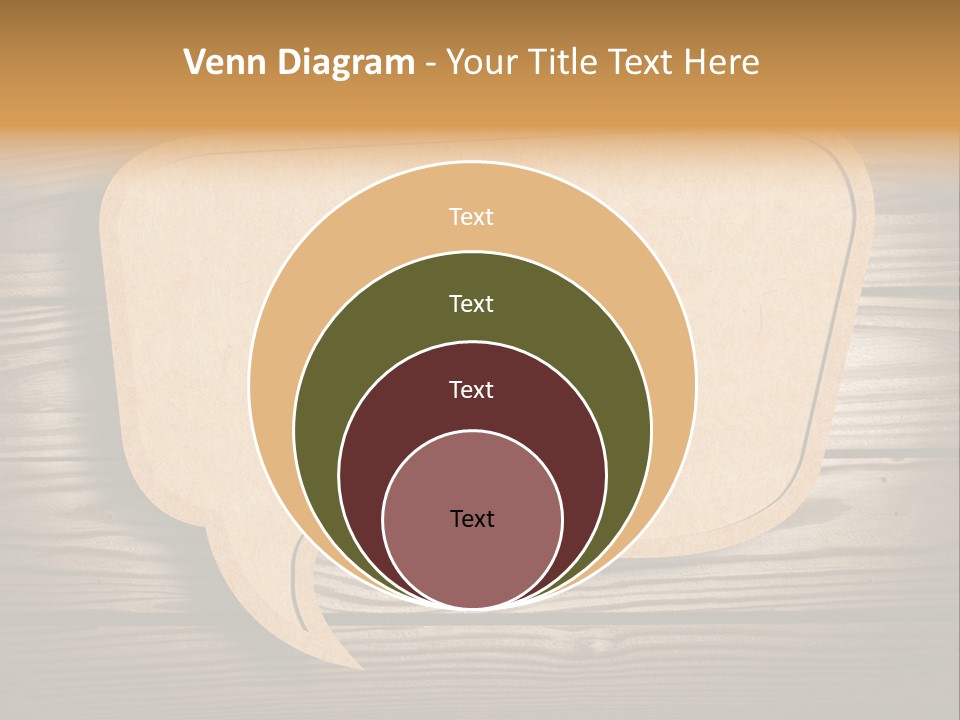 Curl Grungy Brown PowerPoint Template