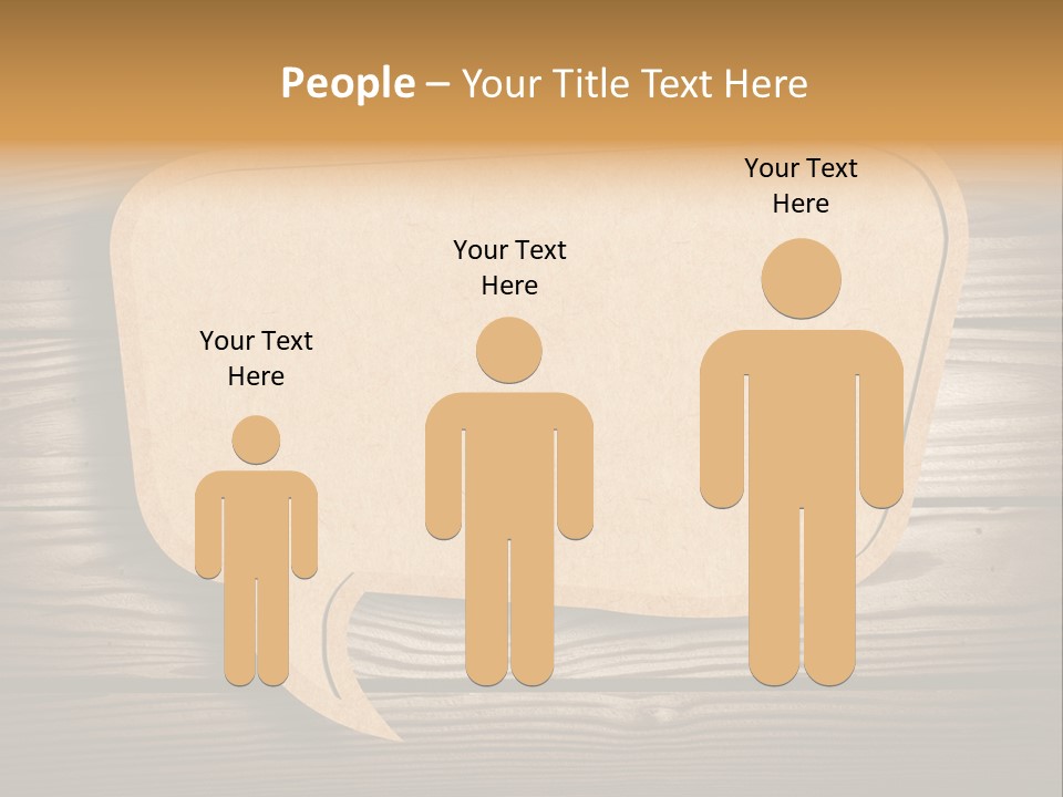 Curl Grungy Brown PowerPoint Template