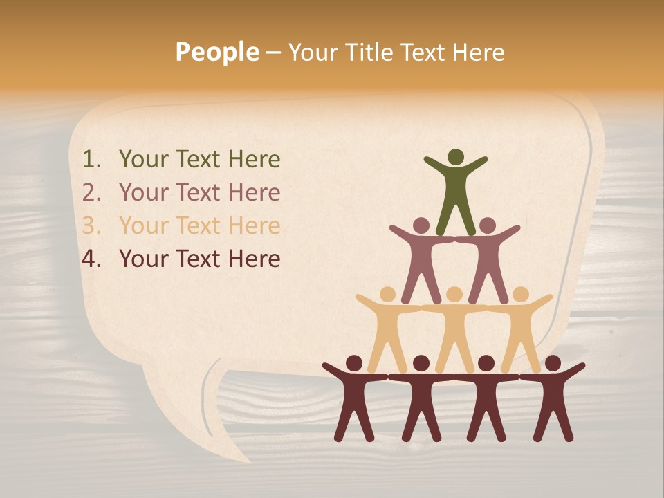 Curl Grungy Brown PowerPoint Template