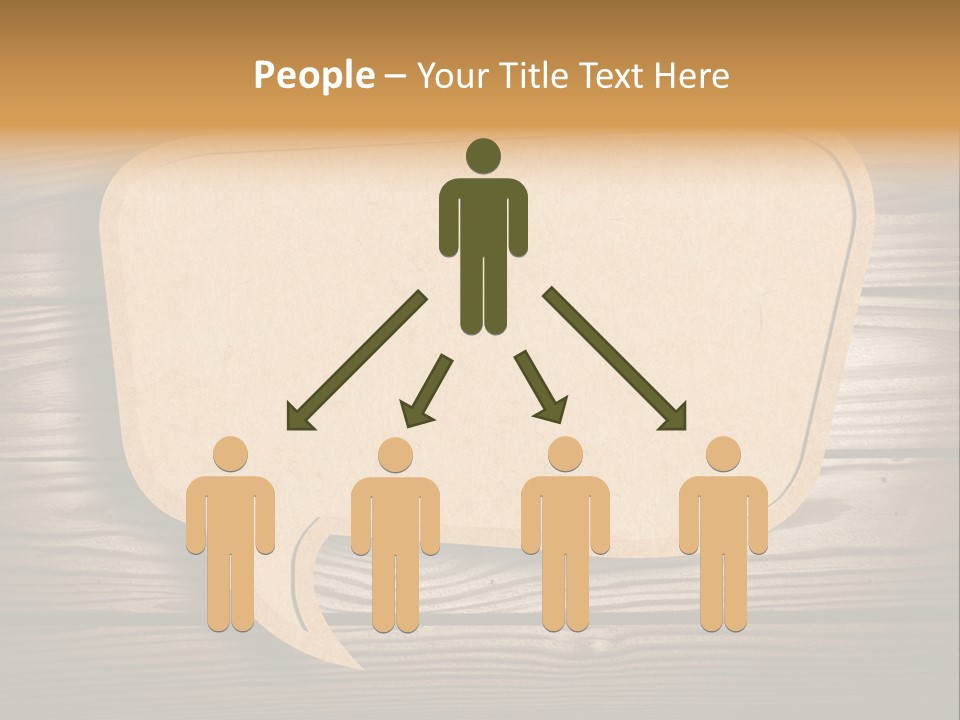 Curl Grungy Brown PowerPoint Template