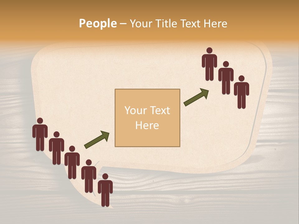 Curl Grungy Brown PowerPoint Template