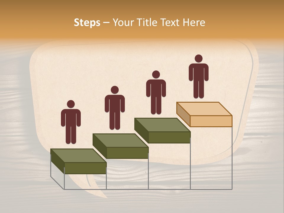 Curl Grungy Brown PowerPoint Template