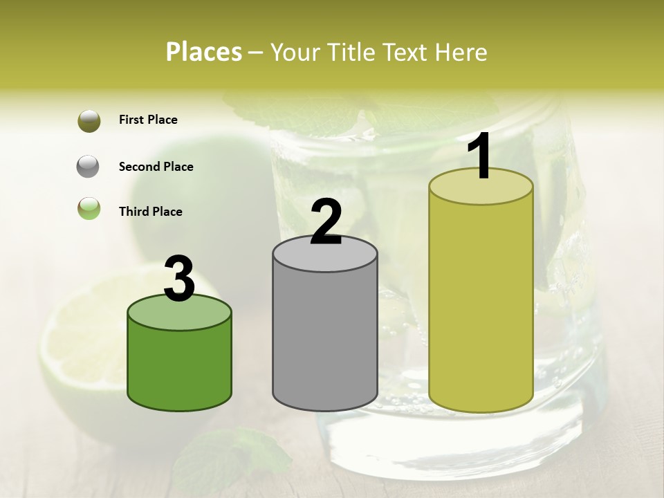 Green Soda Freshness PowerPoint Template