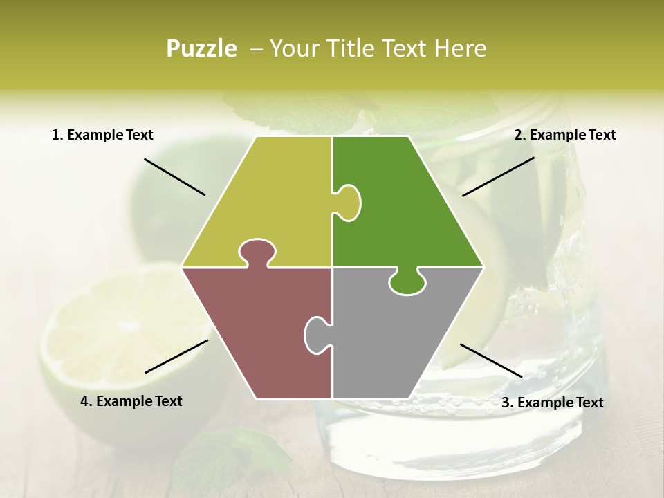 Green Soda Freshness PowerPoint Template