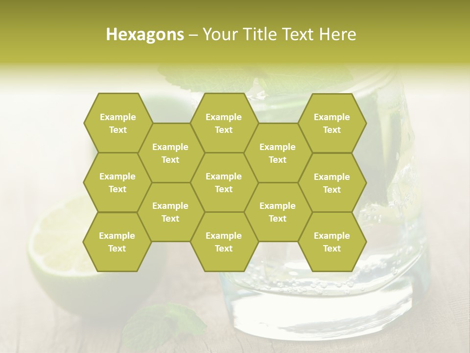 Green Soda Freshness PowerPoint Template