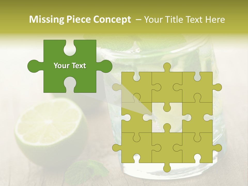 Green Soda Freshness PowerPoint Template