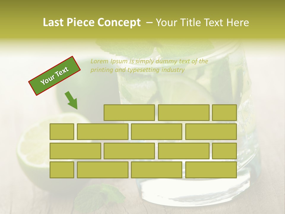 Green Soda Freshness PowerPoint Template