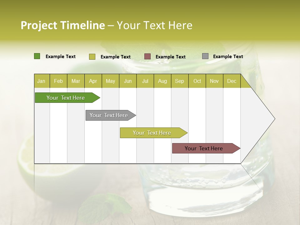 Green Soda Freshness PowerPoint Template